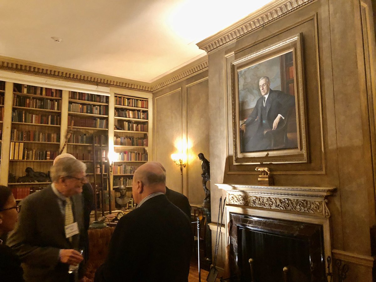 jclemensnd's tweet photo. Wrapped up the February Board meeting of the National Trust for Historic Preservation @SavingPlaces .  Tremendous progress on the African American Cultural Heritage Action Fund and our efforts to tell the full American story.  Scenes from our reception at the @WWilsonHouse. https://t.co/qOtFO6hi2f