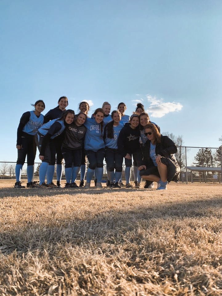 UncClubSoftball's tweet photo. Our ladies traveled today to play @ECUSoftballClub &amp; took the series, winning 2 out of 3!!  Bombs today by our very own Morgan Lawson, @Paige_Jacky , &amp; @abi_blanchard6 !! #GDTBATH 💙🥎🐏 https://t.co/c8CoqUjv22