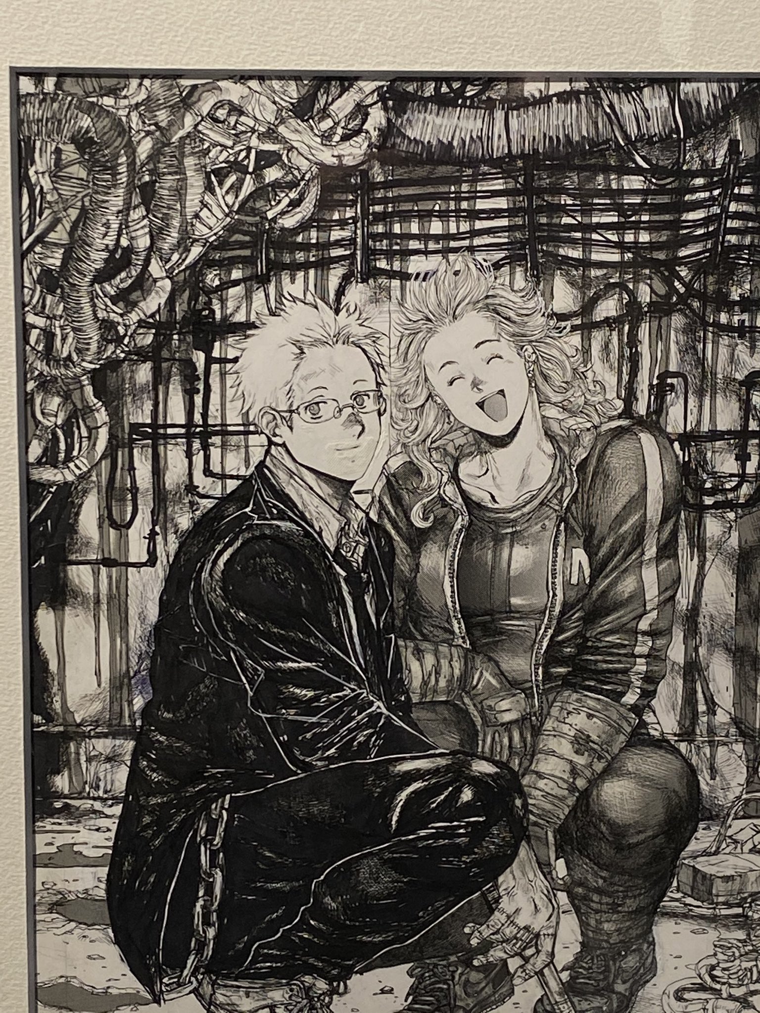 ドロヘドロ　サイン入り複製原画　心・能井 ドロヘドロ原画展 心 能井 イラストカード｜Yahoo!フリマ（旧