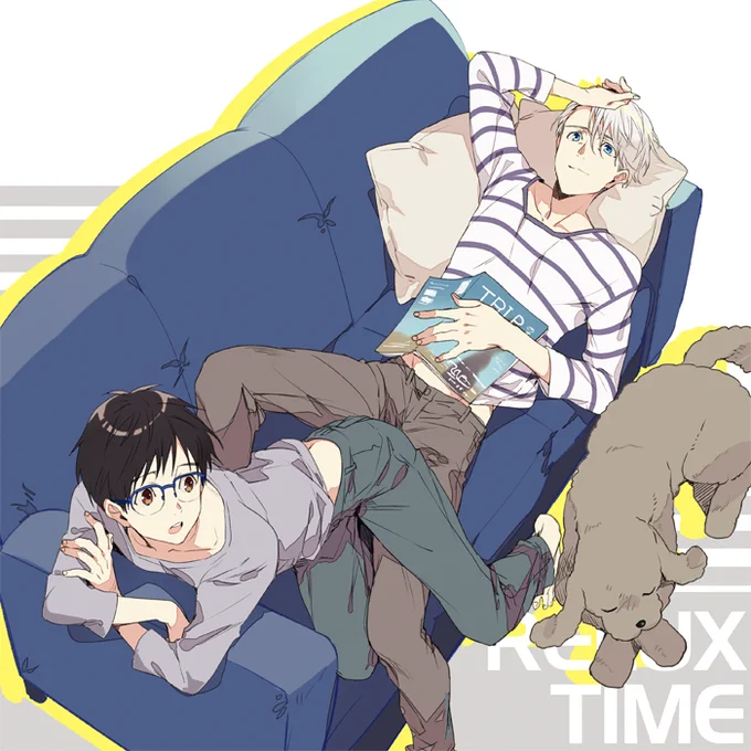 ??
#お家で健全にイチャイチャするヴィク勇 