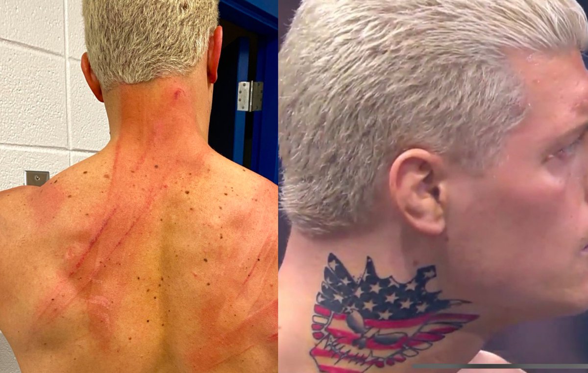 Daily reminder that Cody actually got that neck tattoo #42 Daily reminder that Cody actually got that neck tattoo