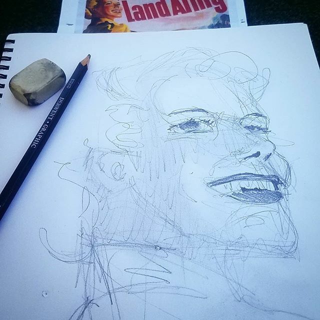 Sam_huws's tweet image. First Study  drawing . Getting the smile and emotion down is key ift.tt/2TbPiti