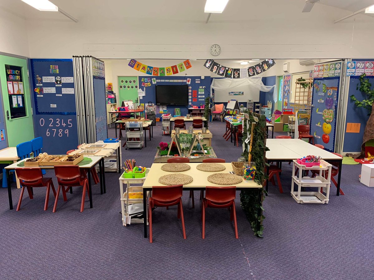NRylewski's tweet photo. Play Based Learning ready for Monday morning! Beyond proud of the 2x teachers undertaking this initiative. They have excelled! #playbasedlearning #walkerlearningapproach #kindylife https://t.co/eHQJuLSdnD