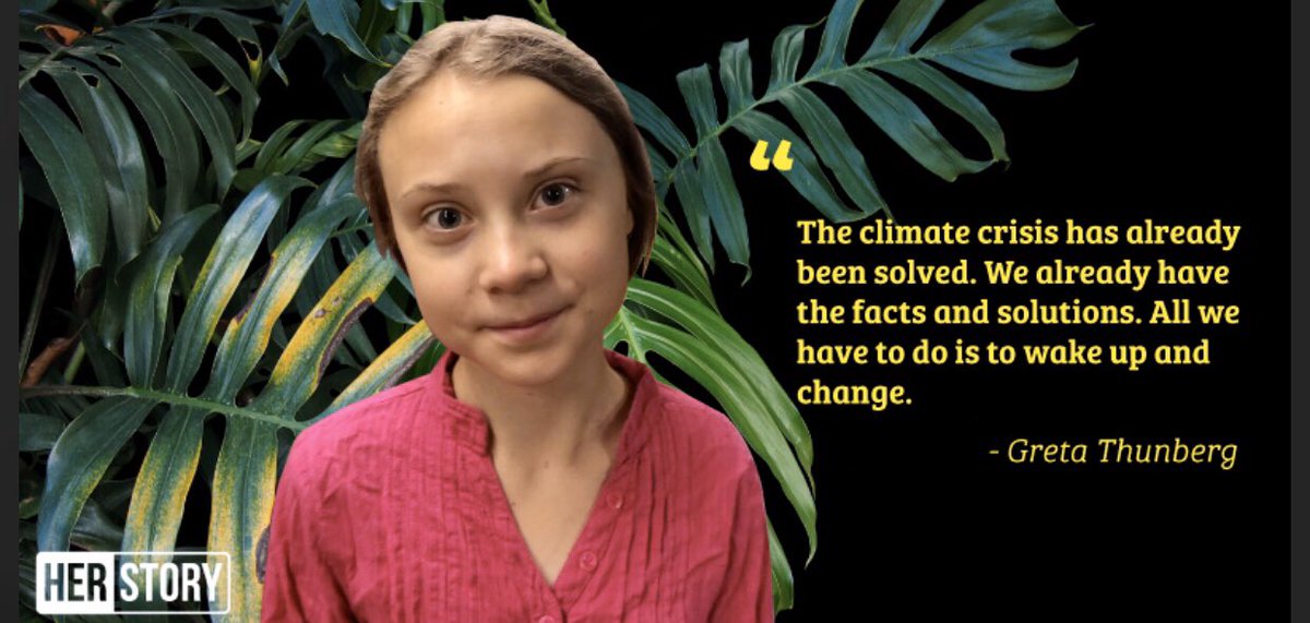 Advocates4Earth 🌍 (@advocates4earth) on Twitter photo "The #ClimateCrisis has already been solved. We already have the facts and solutions. All we have to do is wake up and change" - <a href="/GretaThunberg/">Greta Thunberg</a> "The #ClimateCrisis has already been solved. We already have the facts and solutions. All we have to do is wake up and change" - <a href="/GretaThunberg/">Greta Thunberg</a>
