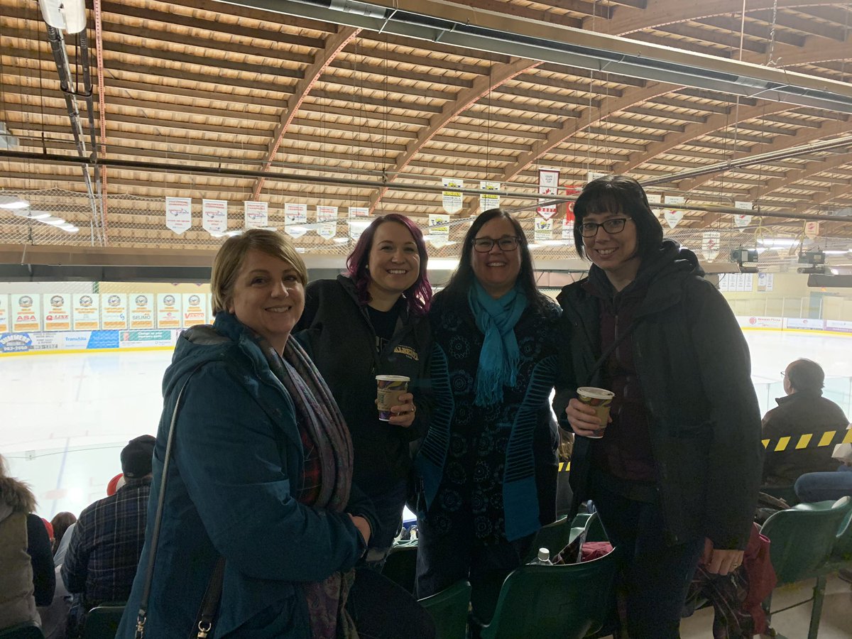 ngpsscs's tweet photo. Some of SCS staff cheering on Mr. Tavaroli’s @stonyplaineagl1 https://t.co/UyWFemndUw