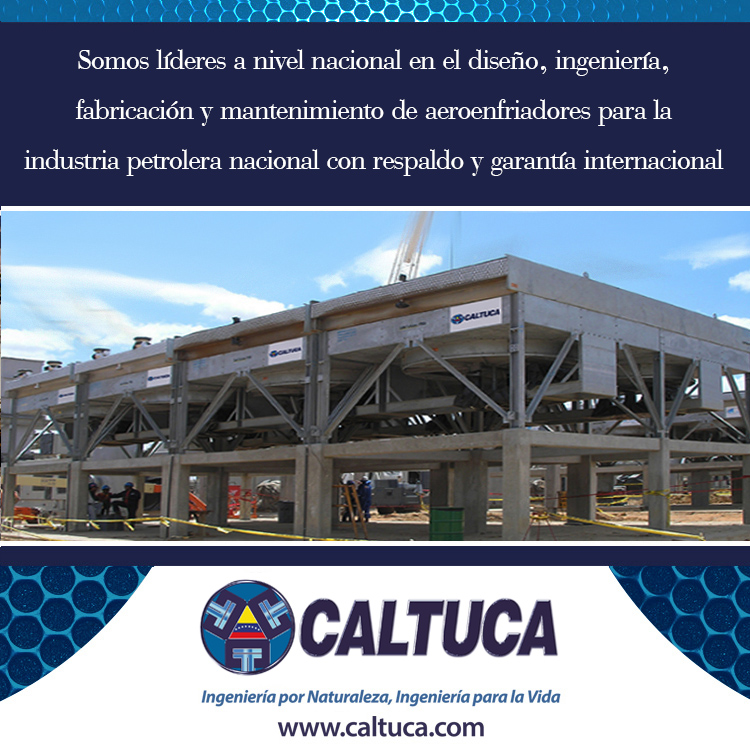 GCaltuca's tweet photo. Calderas y Tuberías Caltuca S.A.,  líder a nivel nacional en el diseño, ingeniería y mantenimiento de aeroenfriadores para la industria petrolera venezolana, https://t.co/BCt7t0NnOR https://t.co/saz67CLiMx