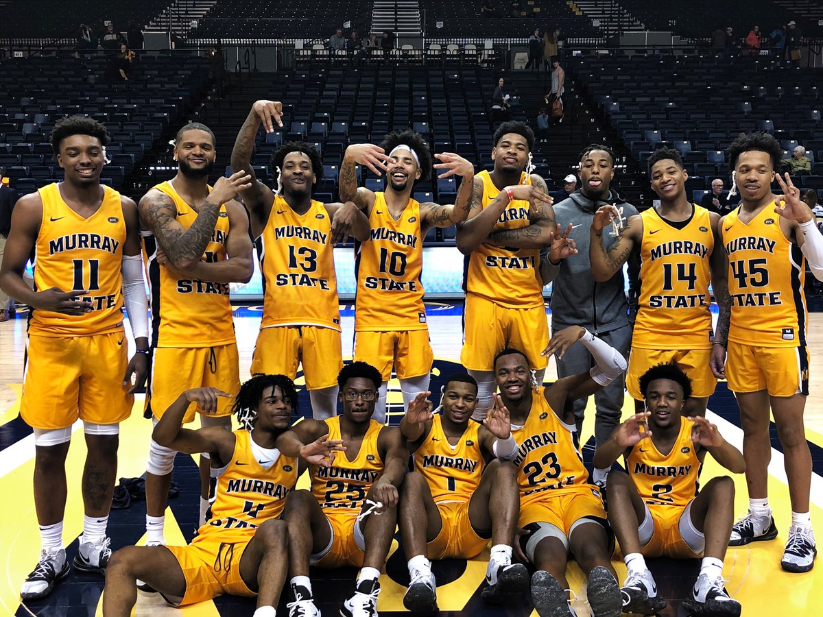 BACK-to-BACK-to-BACK OVC CHAMPIONS!!! Racers defeat Austin Peay 75-61 🏆🏆🏆

#RacerTradition 💙💛
#3StraightOVCChamps