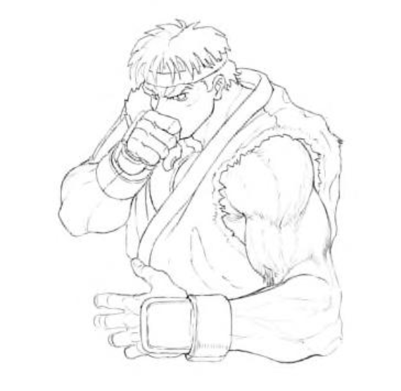 NBA Jam (the book) on X: Akiman's art of Vega from Street Fighter. / X