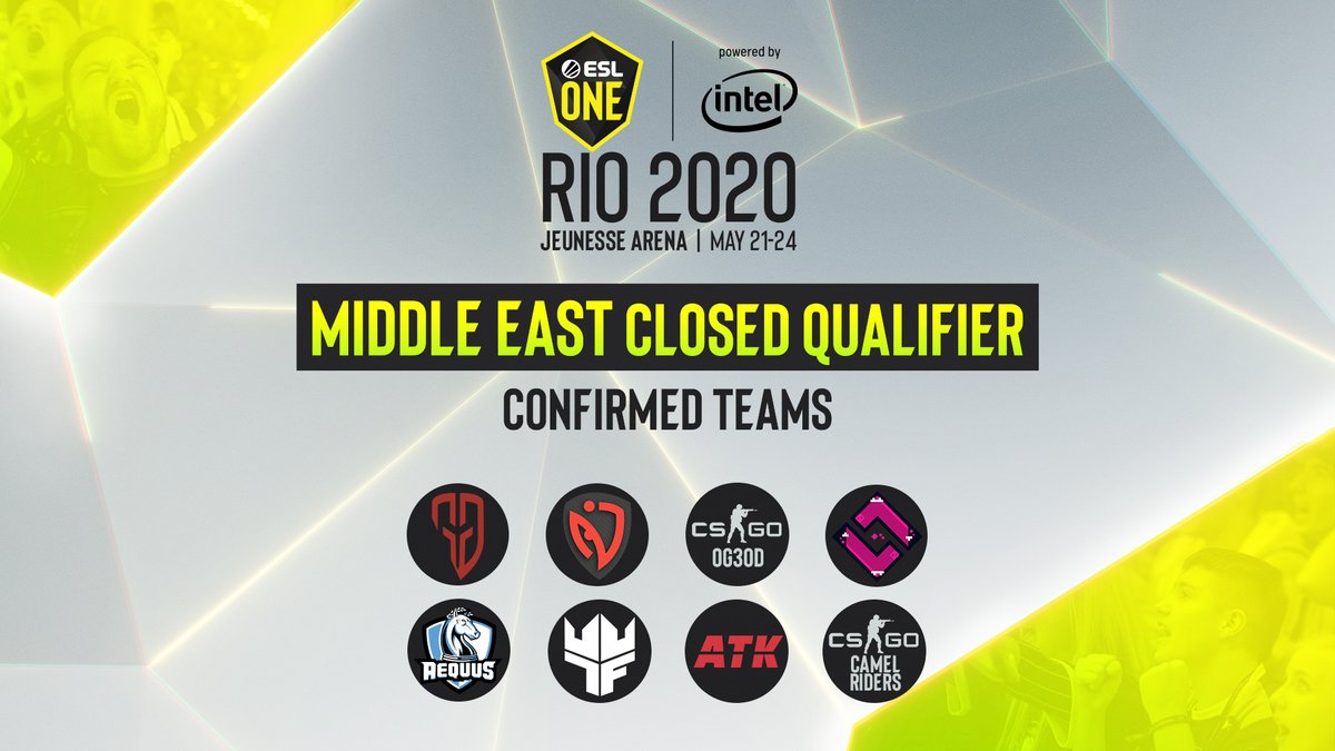 AequusClubIL's tweet photo. #CS | Well, well, well, it's that time of the year again! 
All the eight and great teams for the MENA Closed Qualifier of the AS Minor - @ESL One: Rio 2020 are confirmed—and it looks like this is going to be a very hard one. https://t.co/33PEu4hZqE