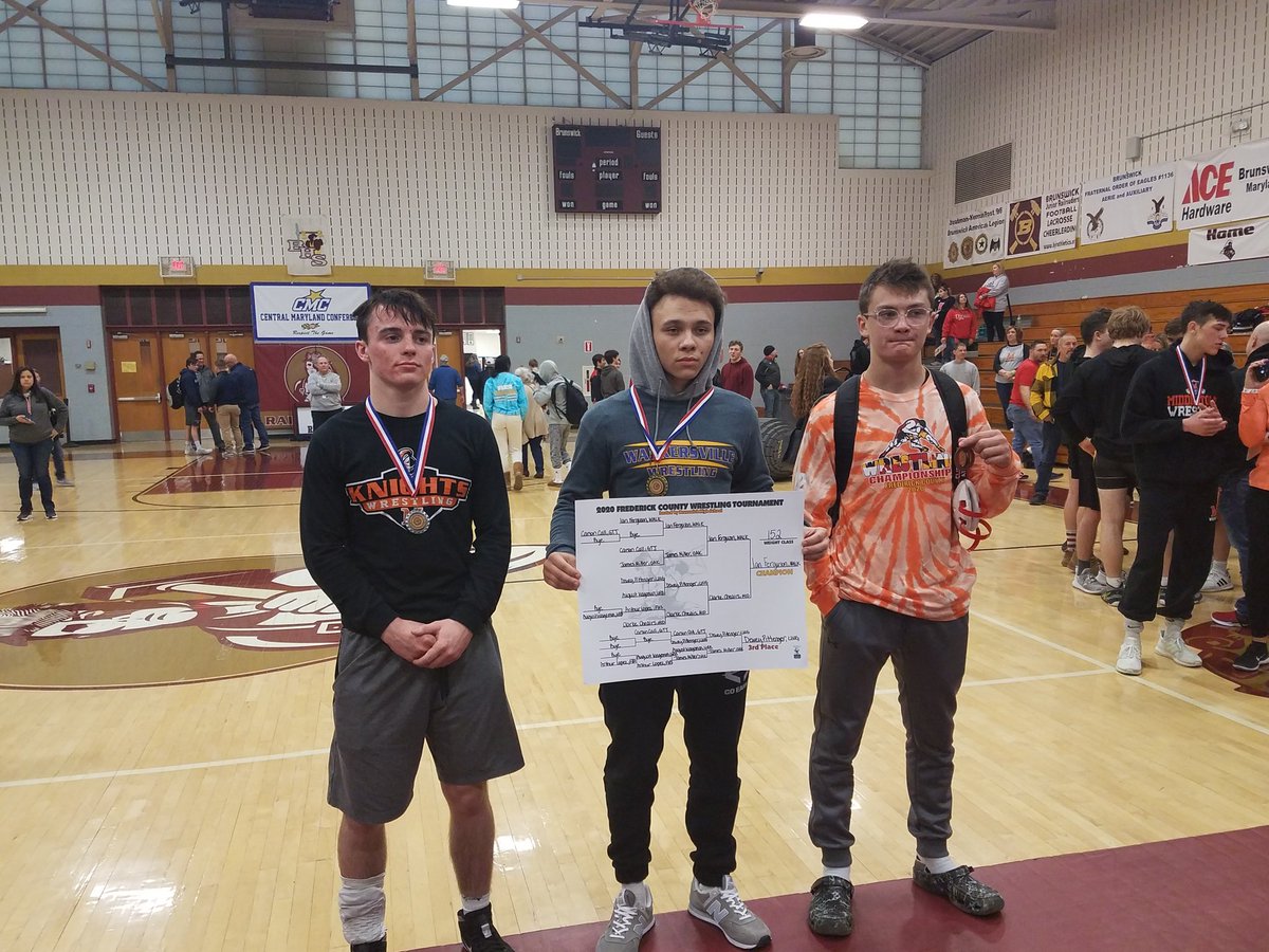 coachajackson's tweet photo. Congrats Ian Ferguson 
152 lb 2020 FCPS County Champion https://t.co/ks2XbunK6H