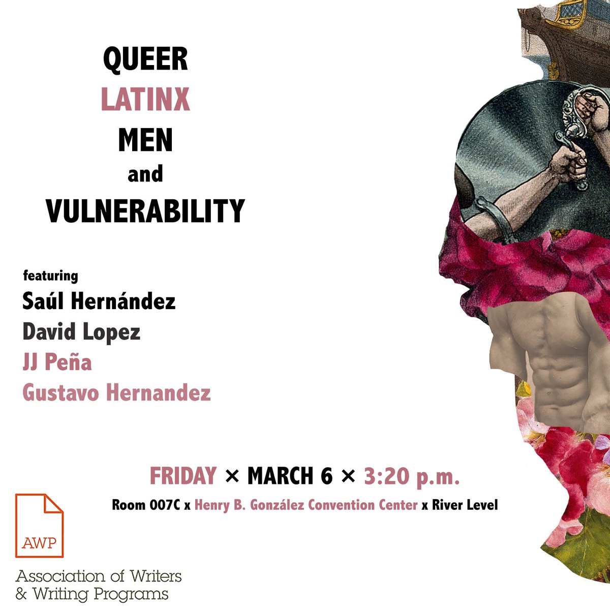 Ready for @awpwriter! Check us out at #awp20 @GloomyGlus @el_saulhdez #awp2020 #queer #latinx #queervoices