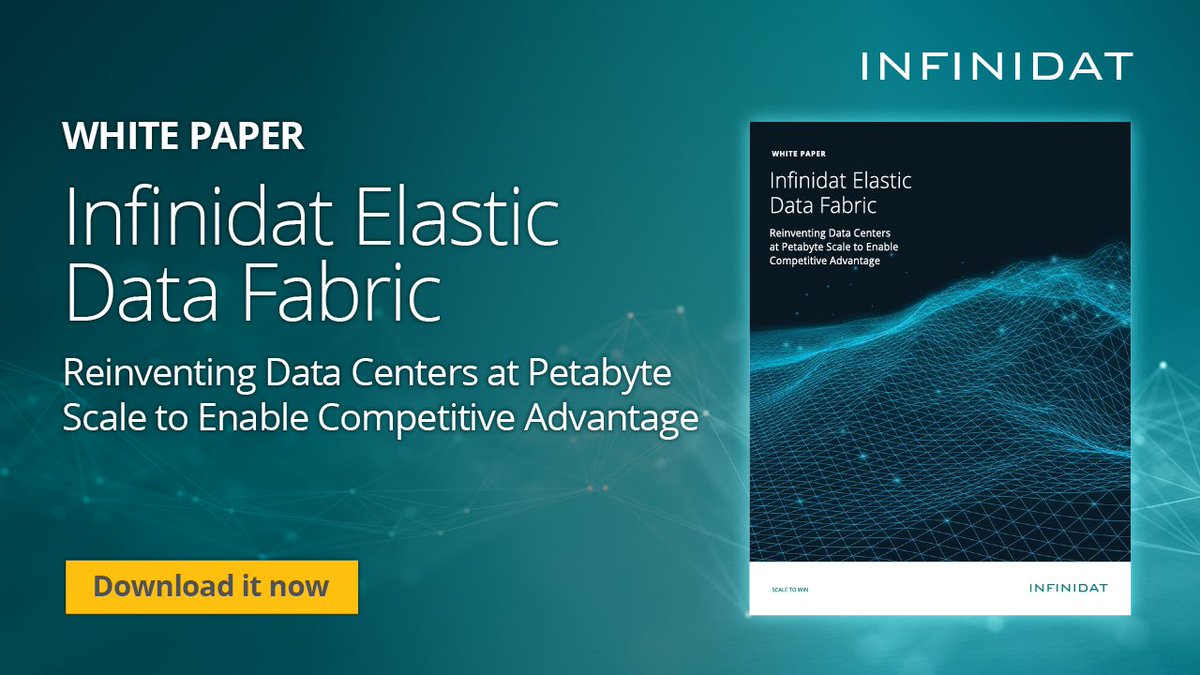 What if we could make #datamigration a thing of the past?

Learn more about Infinidat's Elastic Data Fabric: ow.ly/ufjd50yt6Ao