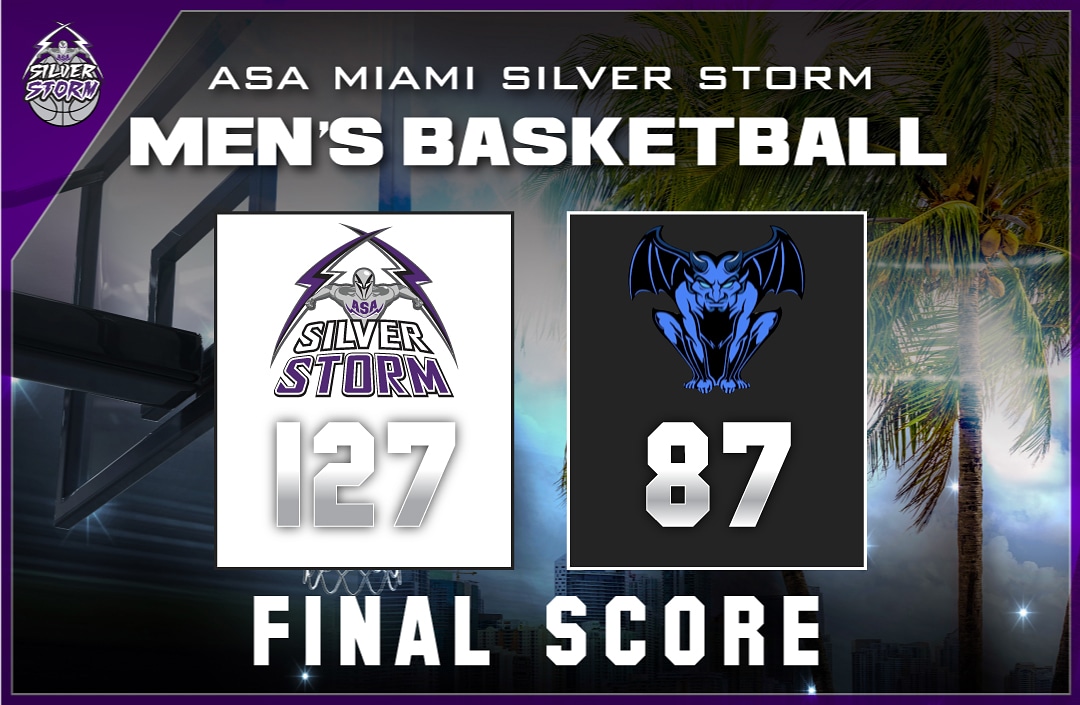 ASASilverStorm's tweet photo. Men's basketball wins big at home against Victory Rock Prep. Be sure to come out on Tuesday night for sophomore night for men's and women's basketball!
#RespectOurGrind
@JUCOadvocate @rmfmagazine @JUCORegionVIII https://t.co/iKdALIAlNP