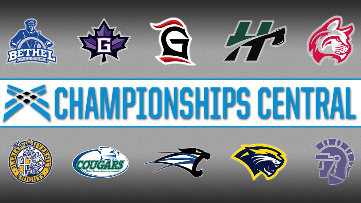 2020 Crossroads League Women's Basketball Tournament Seeds

#1 Marian
#2 Taylor
#3 Saint Francis
#4 Indiana Wesleyan
#5 Grace
#6 Huntington
#7 Mt Vernon Nazarene
#8 Spring Arbor

Quarterfinals on Tuesday at 7. Follow at - crossroadsleague.com/article/4027