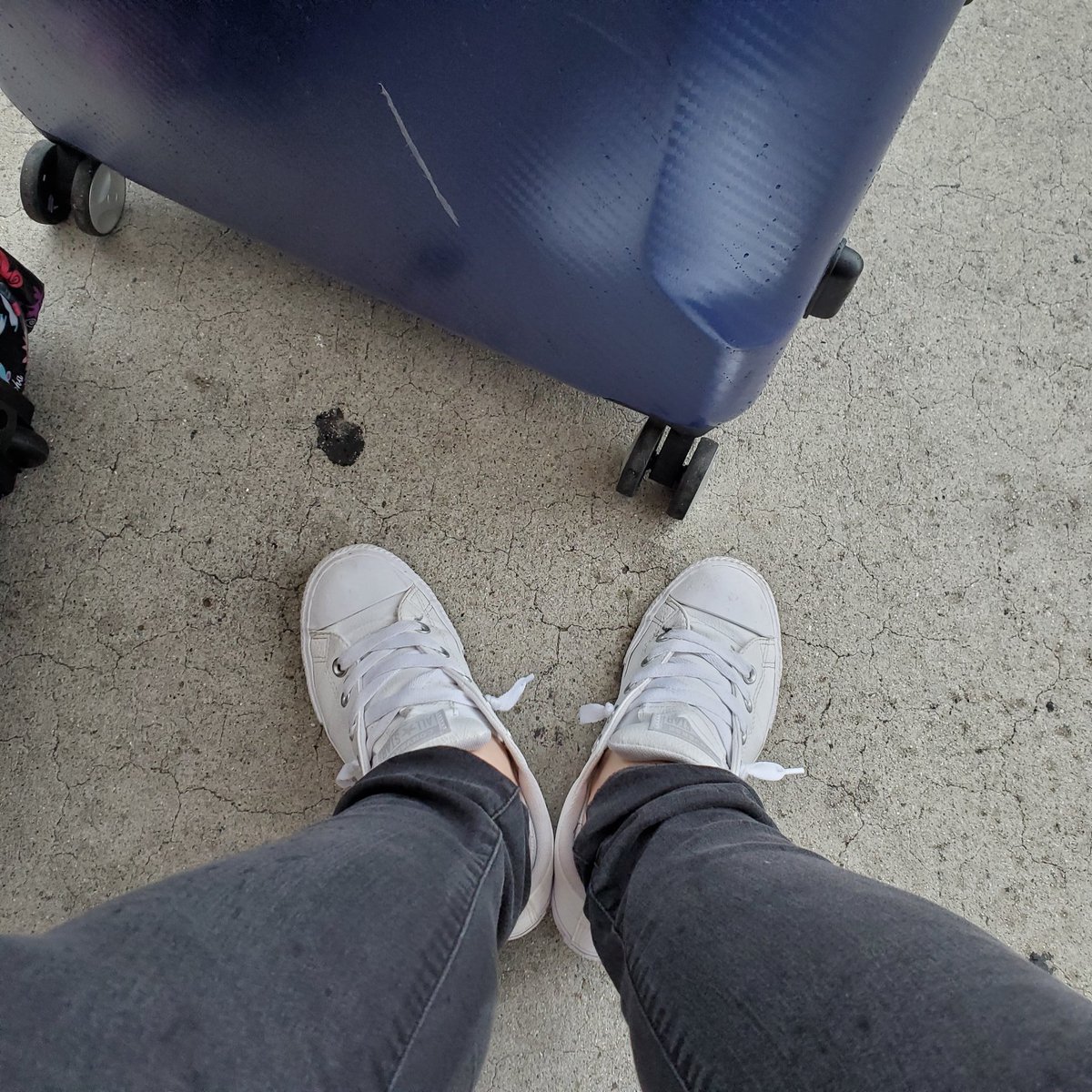 She clicked her heels and she was home! OK, so they aren't sparkly red shoes but my Converse are probably more comfy.