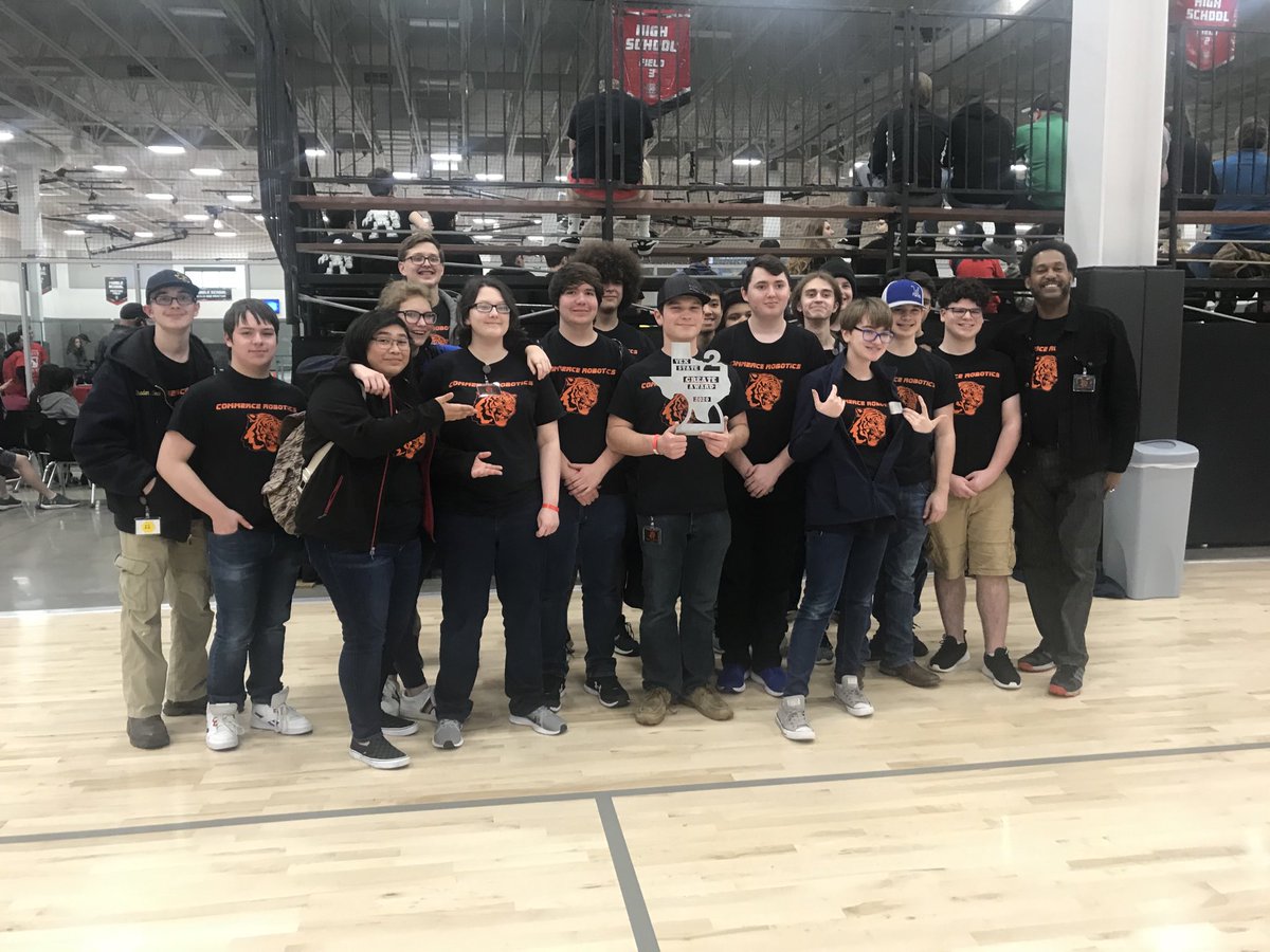 YESLarree's tweet photo. HELLO COMMERCE TEXAS, SAY HELLO TO YOUR NEW STATE ROBOTIC CHAMPION, HOLTEN PEMBERTON!!  .... He won the most Creative Award, which Qualifies him and his team for the Worlds  Championship tournament in April 2020!!! Go Tigers!!!! https://t.co/dXpUSRU0DZ