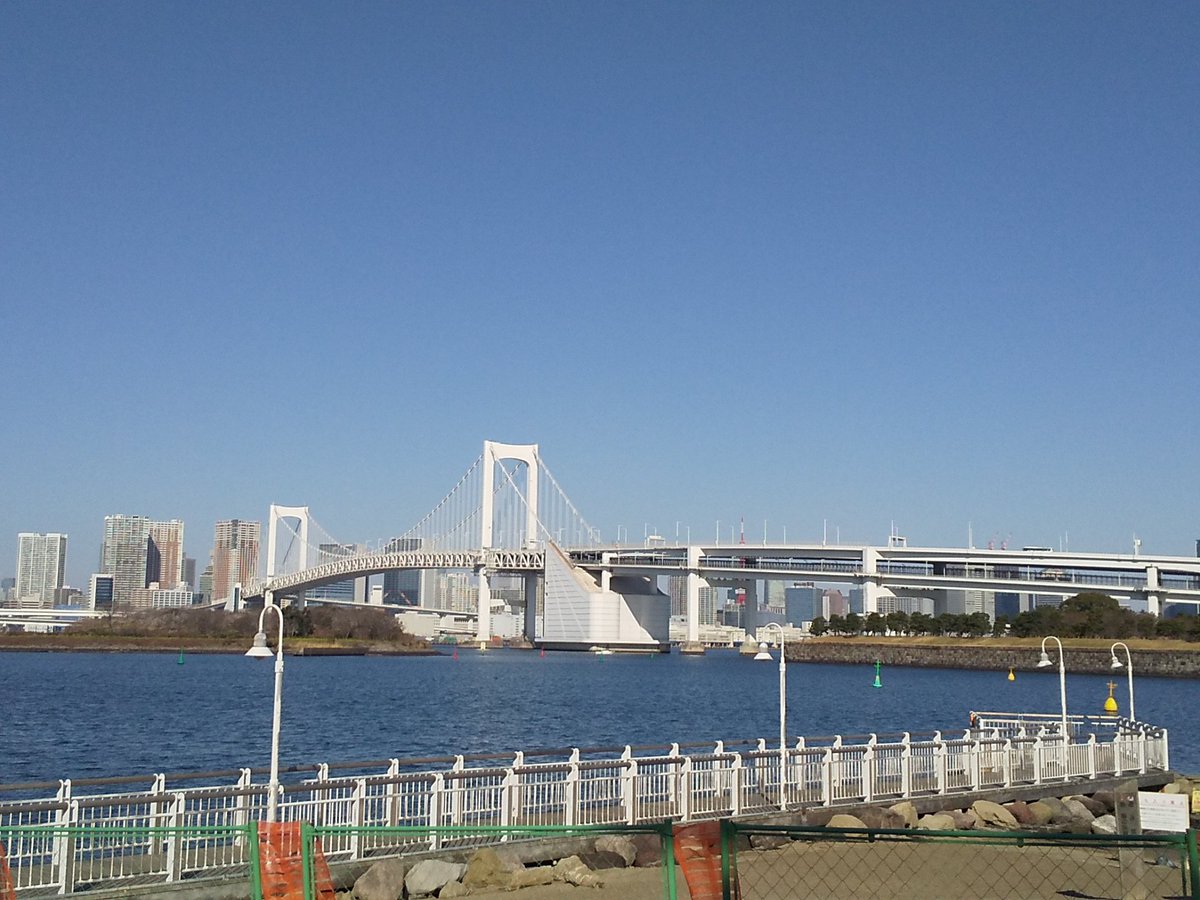 コスプレnews お台場海浜公園も 以前はこの時間には大勢いた海外観光客が全くいない