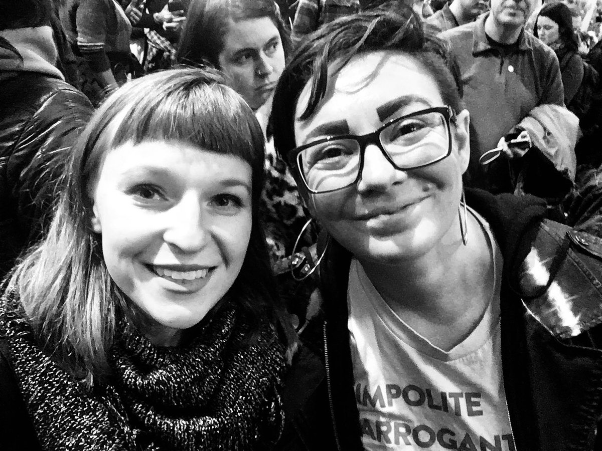autumngales's tweet photo. .@BrittneyBush and I are #ReadyForWarren! #WinWithWarren https://t.co/viPaVZ8Buq