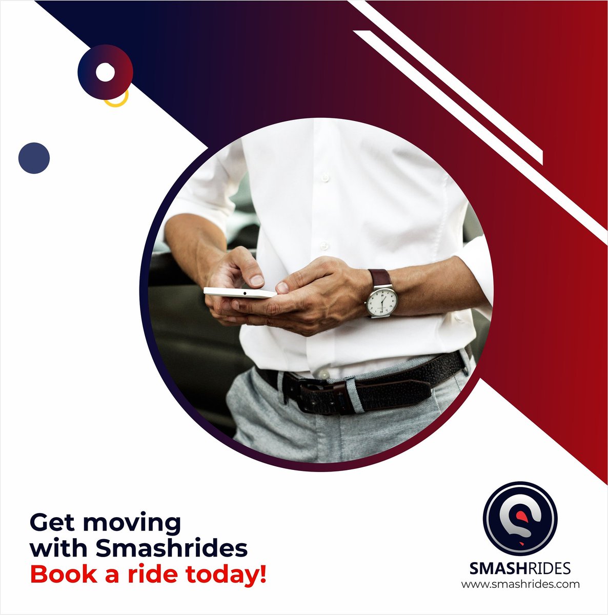 RidesmashNG's tweet photo. Get moving! 🚘
.
Ride in style and comfort with Smashrides today. 
.
Download the app on google play store or the IOS store
#YourComfortOurConcern
#SmashRides 
#SmashridesApp https://t.co/xlaVzTQm0f