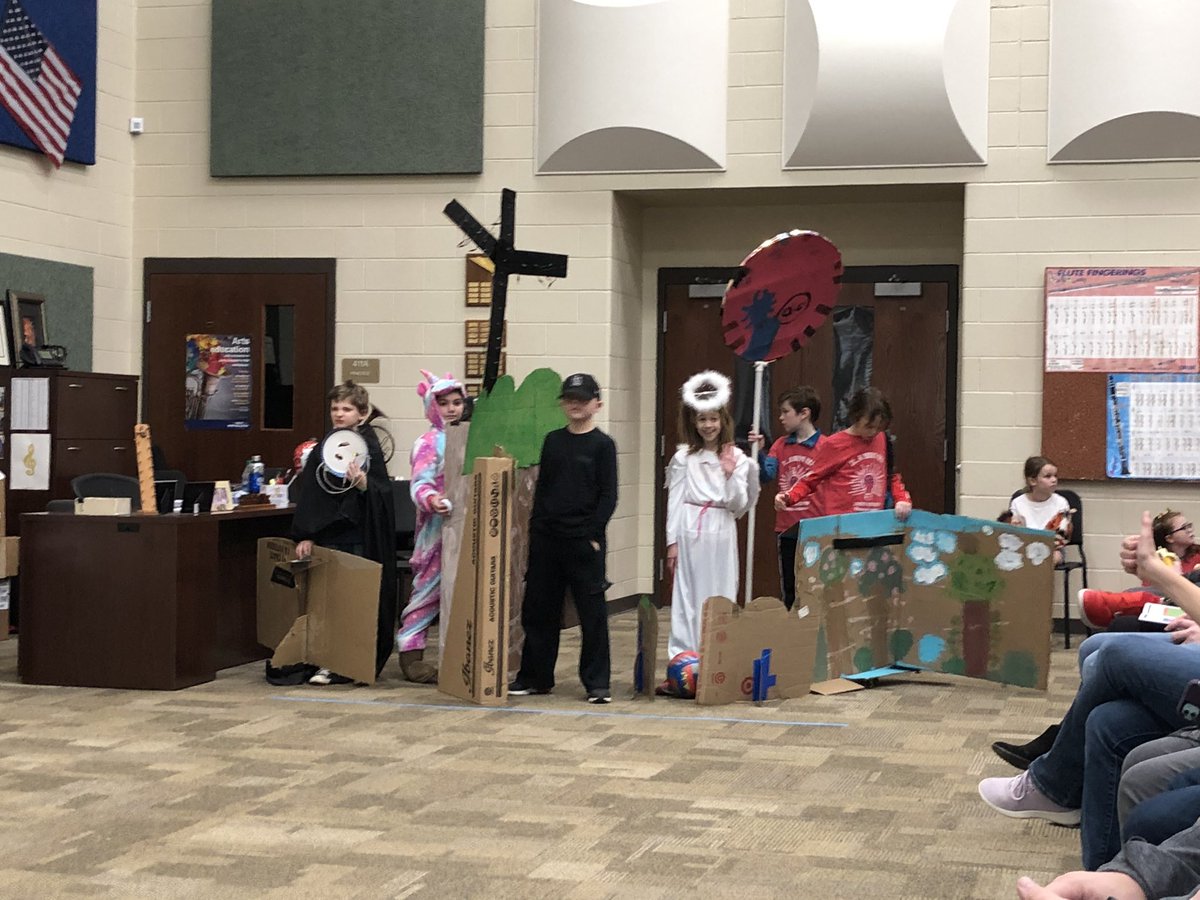 Well done <a href="/FCEhse/">Fall Creek Ele.</a> <a href="/HSEDINation/">HSE DI</a> teams for showing off your creativity, innovation, and most importantly TEAMWORK today at the Regional competition!  Best of luck to the 6KungFuChickens when they compete at Affiliate Finals!  🙌🏻🏅🐣