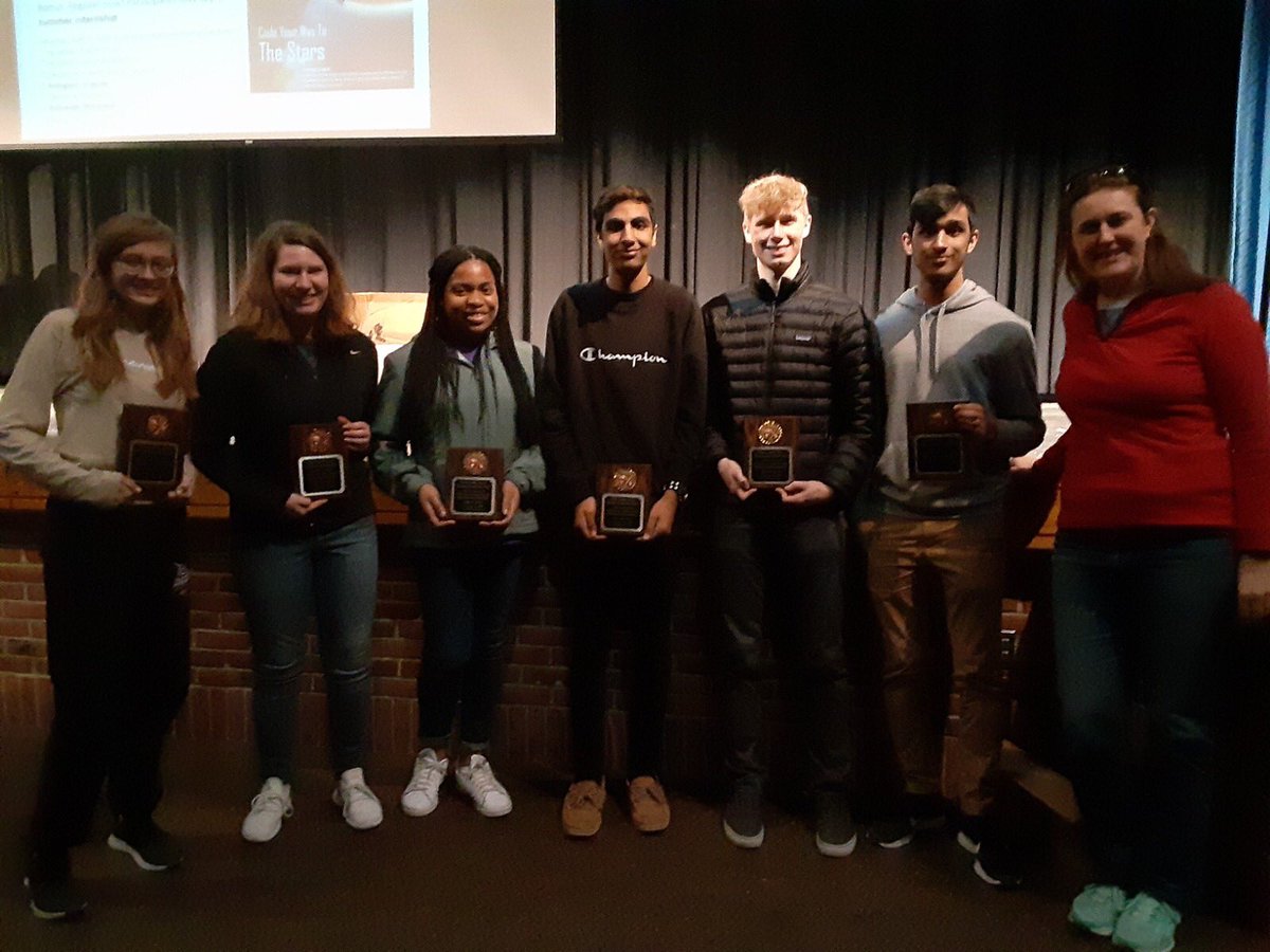 pnearyLRHS's tweet photo. Congrats to ⁦@hcpss_lrhs⁩ Physics Olympics Team for 3rd place finish at Central MD Physics Olympics out of over 50 teams! Shout out to Ms. Herbers ⁦@SWENext⁩ co-advisor ⁦@LRHSPTSA⁩ https://t.co/ZvnA01GJy0