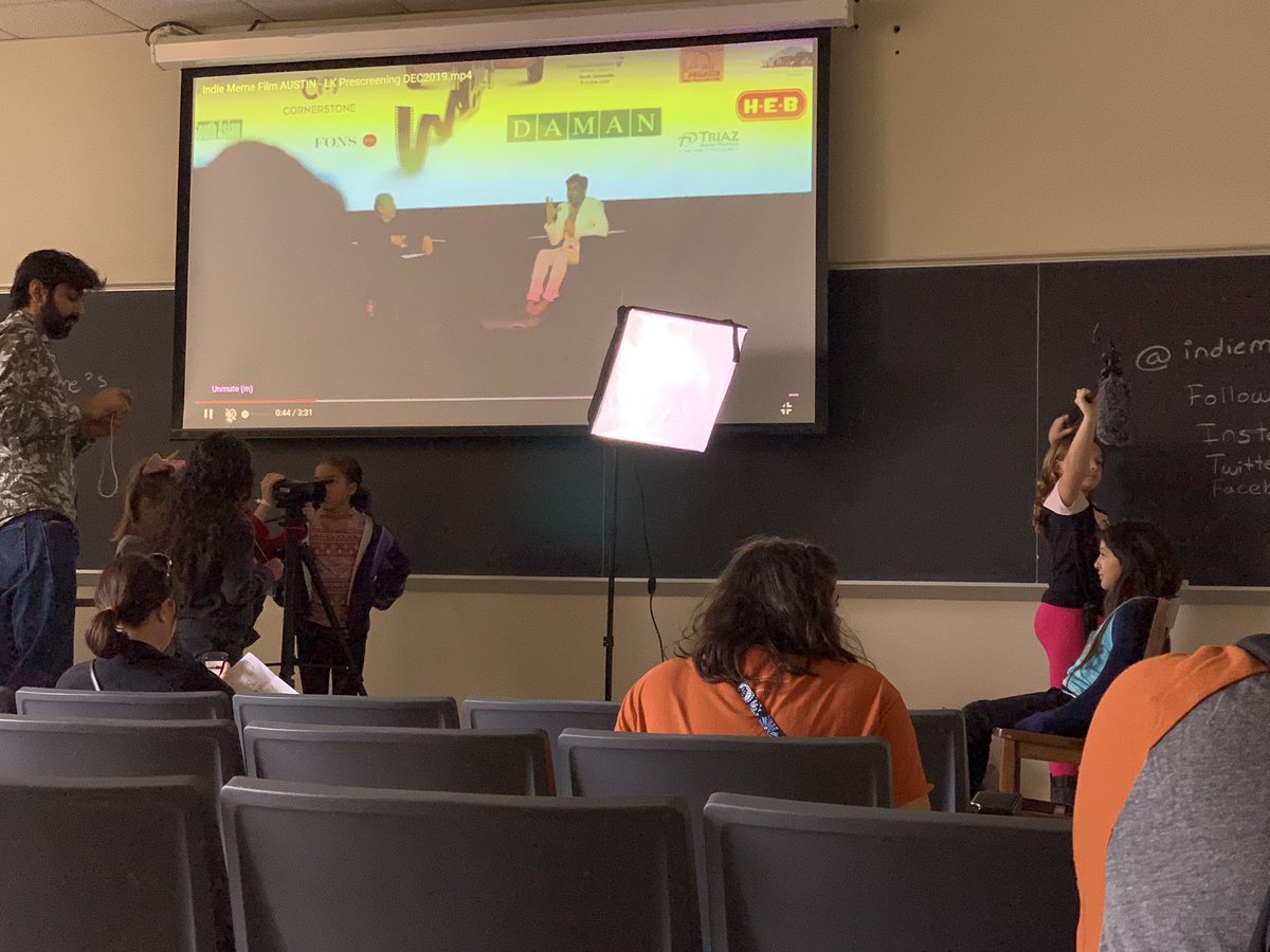 MrsBissereth's tweet photo. Some of our @VivaZavala Mustangs learning #filmmaking101 with @indiememe @UTAustin ‘s #UTGirlDay #VivaZavala #STEM #girlsinSTEM #womeninSTEM #AISDProud #AISDInnovates https://t.co/CH73ukvuo9