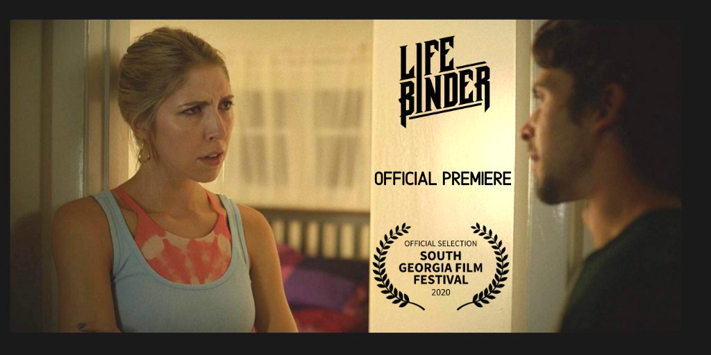 LIFE BINDER's Official Premiere at South Georgia Film Festival​ on Saturday, March 7 
:::
For screening info, click this link --> sgff2020.eventive.org/schedule/let-s… 
:::
#filmedingeorgia #georgiafilm #lifebindermovie #southgeorgiafilmfestival #gafilm #officialselection