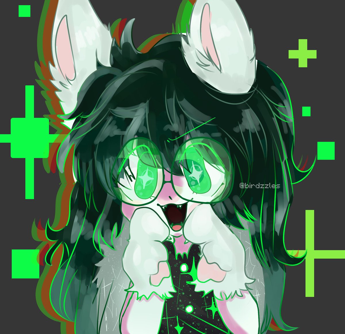 sharkerteer's tweet photo. my god this took forever to color but its for jade so <3333 #Homestuck #jadeharley https://t.co/g5BD7Rt9m2