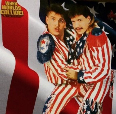 SteJay215's tweet image. Has to be added to the collection as I've never seen this pic before...another awesome photo of @luchalibreaaa tag team extraordinaires #LosGringosLocos ... #EddyGuerrero &amp;amp; #LoveMachineArtBarr 🇲🇽🇺🇸