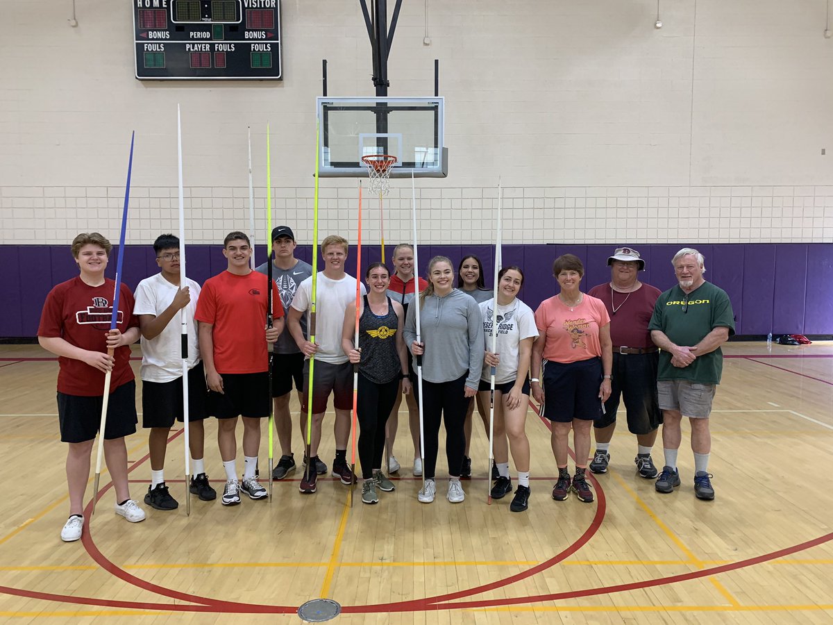 Jaguar Javelin throwers getting Olympic coaching this weekend. <a href="/dridgeathletics/">DRHS Jags Athletics</a>