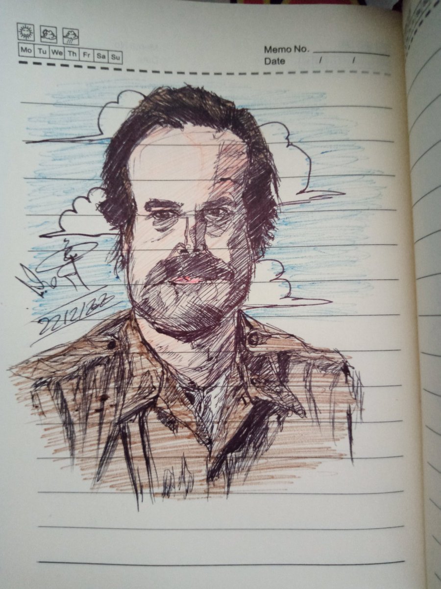 no_va960's tweet photo. David harbour (Hopper) ❤
@DavidKHarbour
#davidharbour #drawingdaily #drawing #sketching #sketchday #sketchdaily #sketch #strangerthings #strangerthingshopper #pen #pencildrawing #pencilsketch #hopper #hopperstrangerthings #netflix #art #artist #artist @harboursource https://t.co/LBXehiXQxd