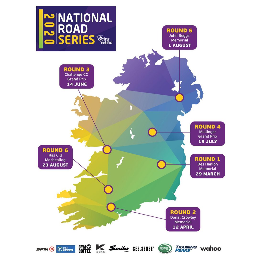 It's that time of year again. The National Road Series is fast approaching. Will you be taking part? 
More details here: 
cyclingireland.ie/page/events/na…

#CINationalSeries #GearUpFor2020