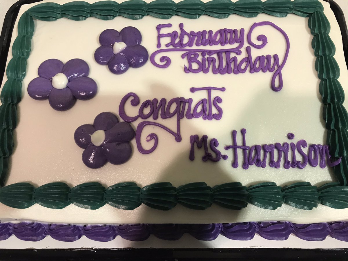 TmcbrideR's tweet photo. Congratulations to our Teacher of the Year, Ms. Harrison!!!! And February birthdays.. Ms. Thomas RSPACV https://t.co/i8hSOt0Cow