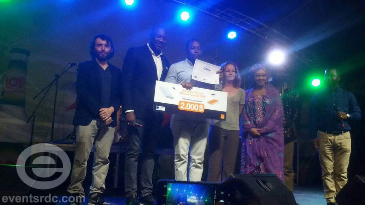 EVENTSRDCCOM's tweet photo. #PrixMakomi 2020 : Jean Bofane, Eddy Ntambwe, Erick Ntumba… découvrez les récompensés

#FDLK7 #FDLK2020 @FeteLivre @halledelagombe @EPOlengha @Presidence_RDC

https://t.co/To4AyG7HPu https://t.co/iCVRGrKvet
