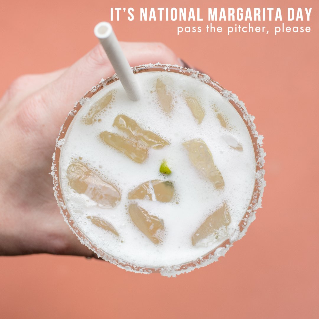 We made it! Come get your #marg on and don't forget to say please when you ask for the pitcher😉

Remember: Skinny Margarita Pitchers are $30 today!