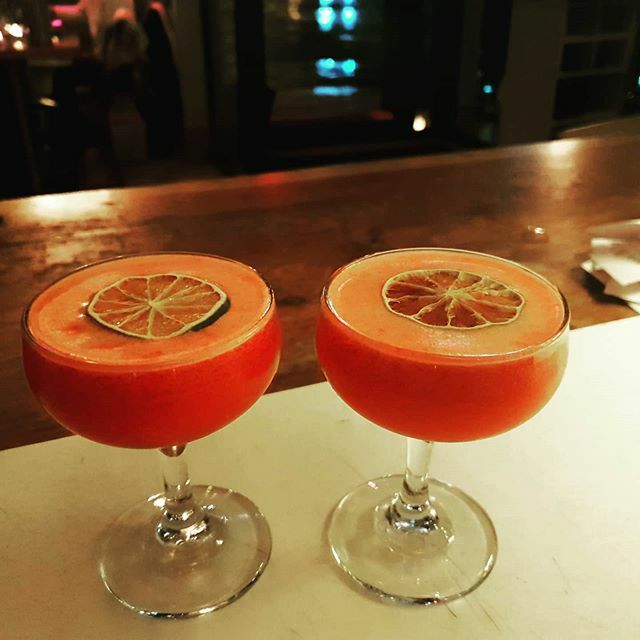 Brightening these dark nights with our strawberry and coconut daiquiri! #rollonsummer #isitstillraining #eatatdeanes #lisburnroad #cocktailtime ift.tt/3bSJ9cy