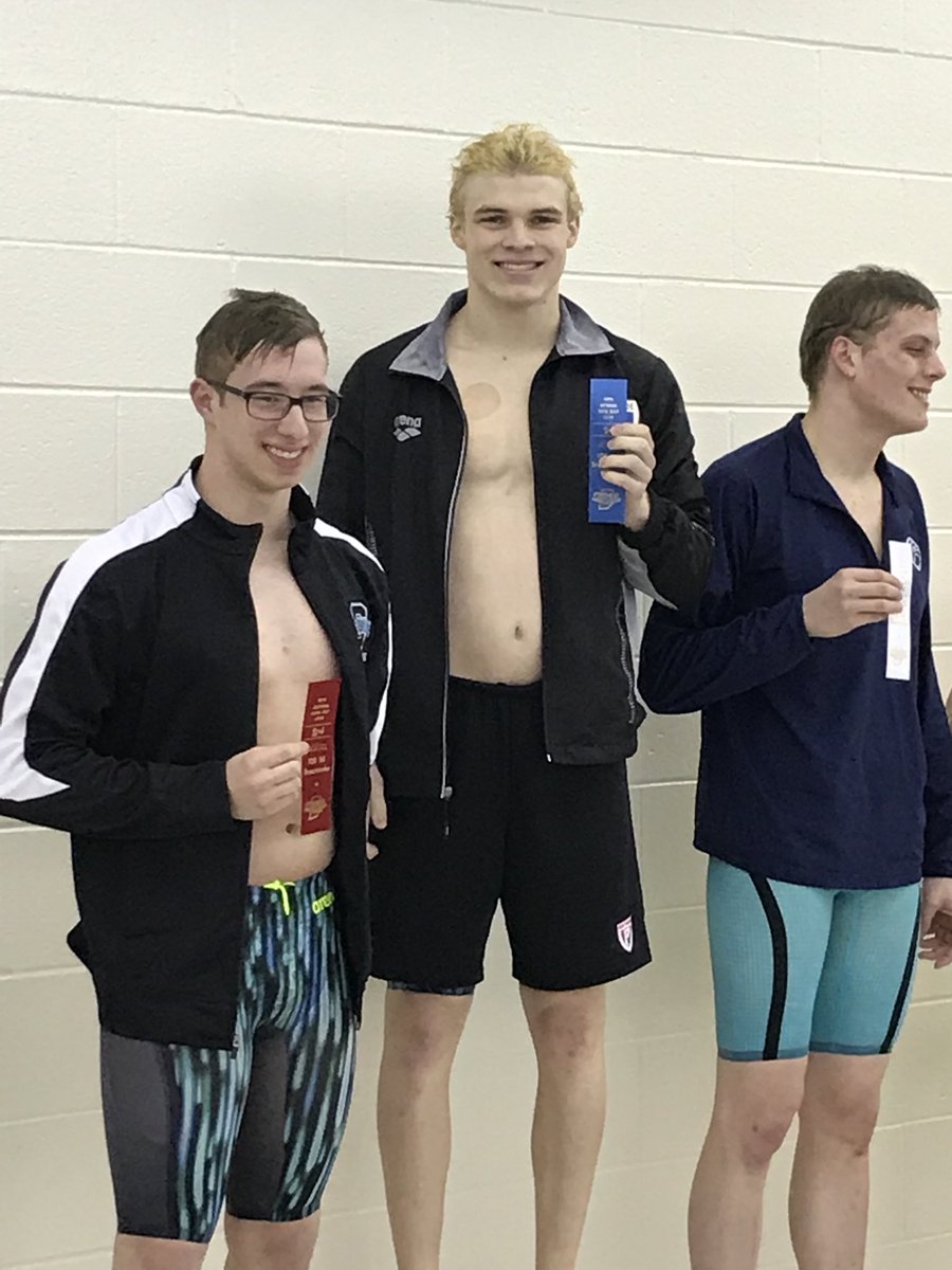 PHS_swimdive's tweet photo. Brian Beasley sets a school record while winning the 100 Breaststroke! https://t.co/B1gGklVqsB