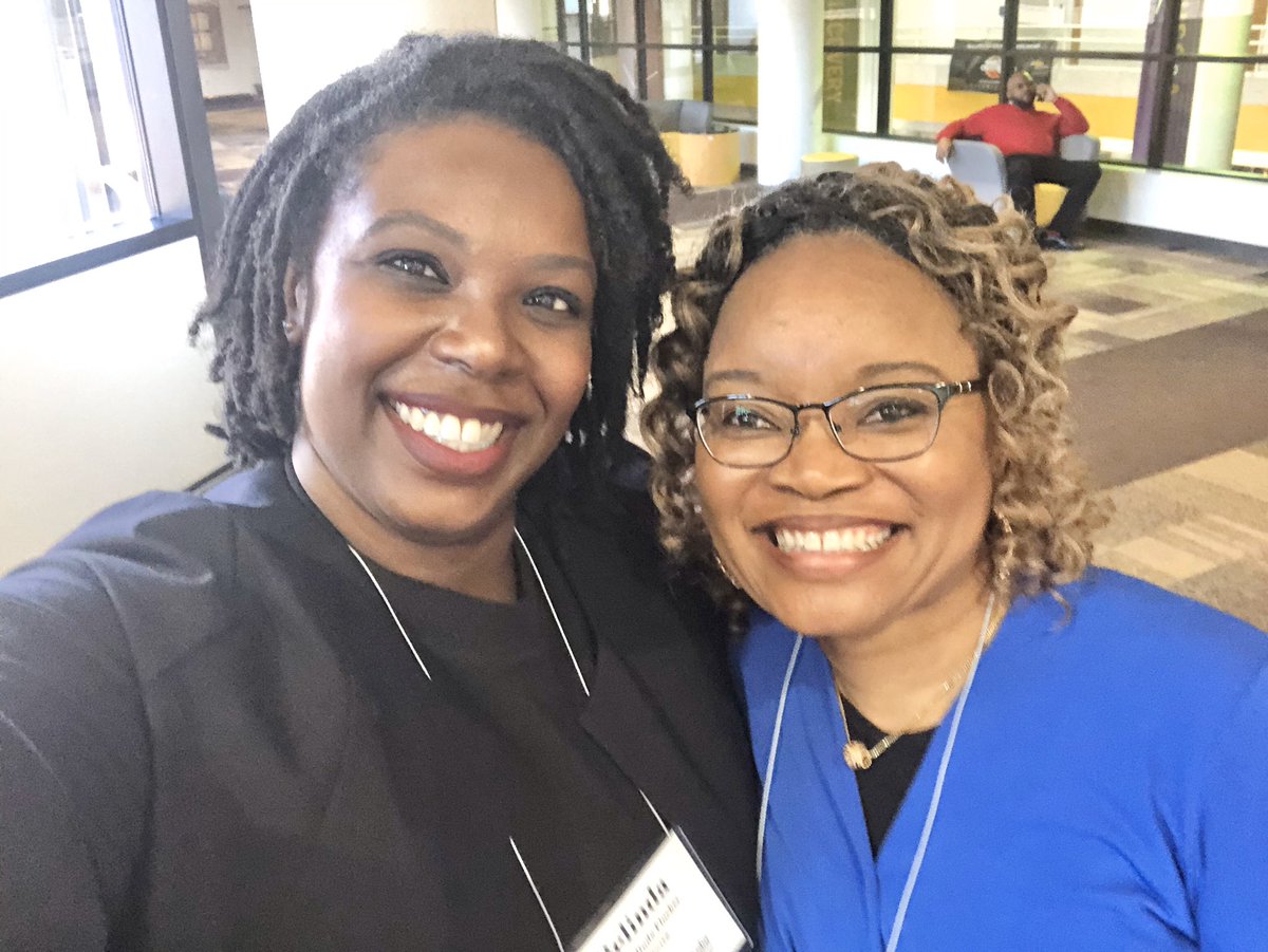 TeachThatTech15's tweet photo. Still crusing off an incredible post-presenting high! Thankful for this shared experience w/ @Adkinson_NBCT my unofficial hype-woman! #TOC2020
#blackeducators #education #teachers #leadership #motivation #professionaldevelopment #goingbeyondlimitations #teacherempowerment https://t.co/mVtpAgfED5