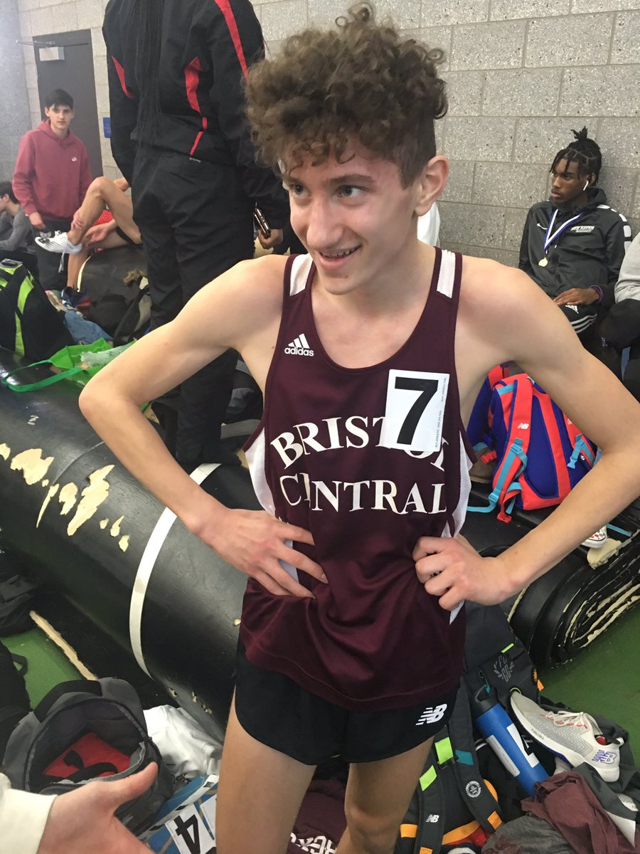 CoachTaylorBC's tweet photo. Nate DeAngelo just broke the school record in 3200 and......AND punched his ticket into New England’s. He ran a 9:28.00 #STATEOPENMODE #BCITF #FAMILY @BC_IndoorTrack1 @BCHSprincipal https://t.co/vUNduaLmVP