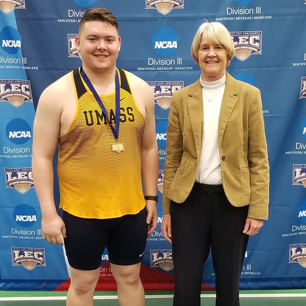 .<a href="/UMassDAthletics/">UMassD Athletics</a> George Papoulis won the men's 600 (1:21.86) and 1,000 (2:37.30), Bruno Pires won the 800 (2:01.16) and Andrew Swallow won the shot put (14.96m) #LECchamps #d3tf #LECtf #NCAAD3