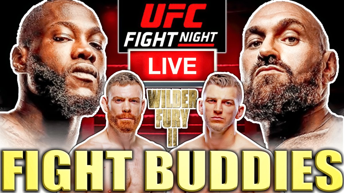 TheMMAholes's tweet photo. WE'RE LIVE FOR WILDER VS FURY 2 BOXING REMATCH + UFC AUCKLAND: FELDER VS HOOKER!

JOIN US HERE NOW! https://t.co/tlCUQnqBIo

#mma #mmatwitter #ufcauckland #mmalivestream #boxinglivestream #wildervsfury #wildervsfury2 #ufclivestream https://t.co/4mXvIXx1Vp