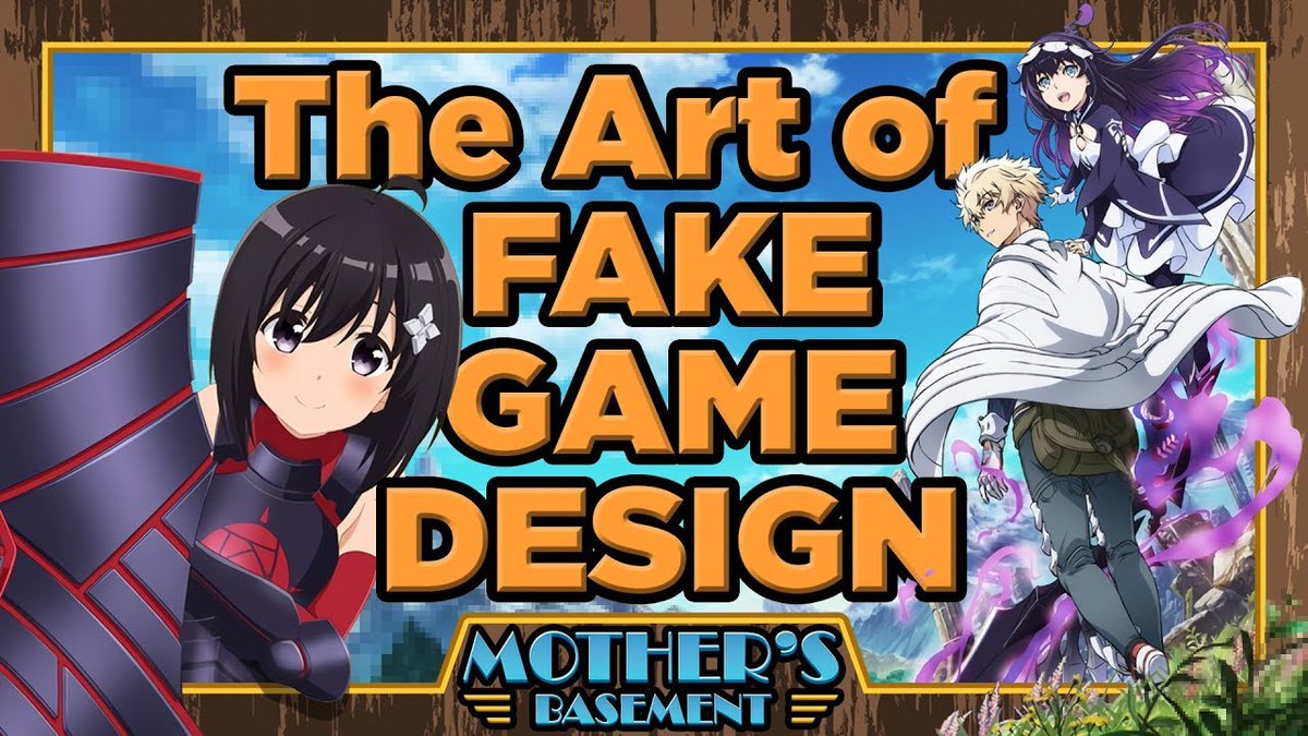 Three years ago I made a big ol' video breaking down why the fictional game design behind SAO is... kinda terrible. Today, Bofuri and Infinite Dendrogram show us how to make a fake VRMMO that's actually good! https://youtu.be/kH3y3YfIC6oΒ
