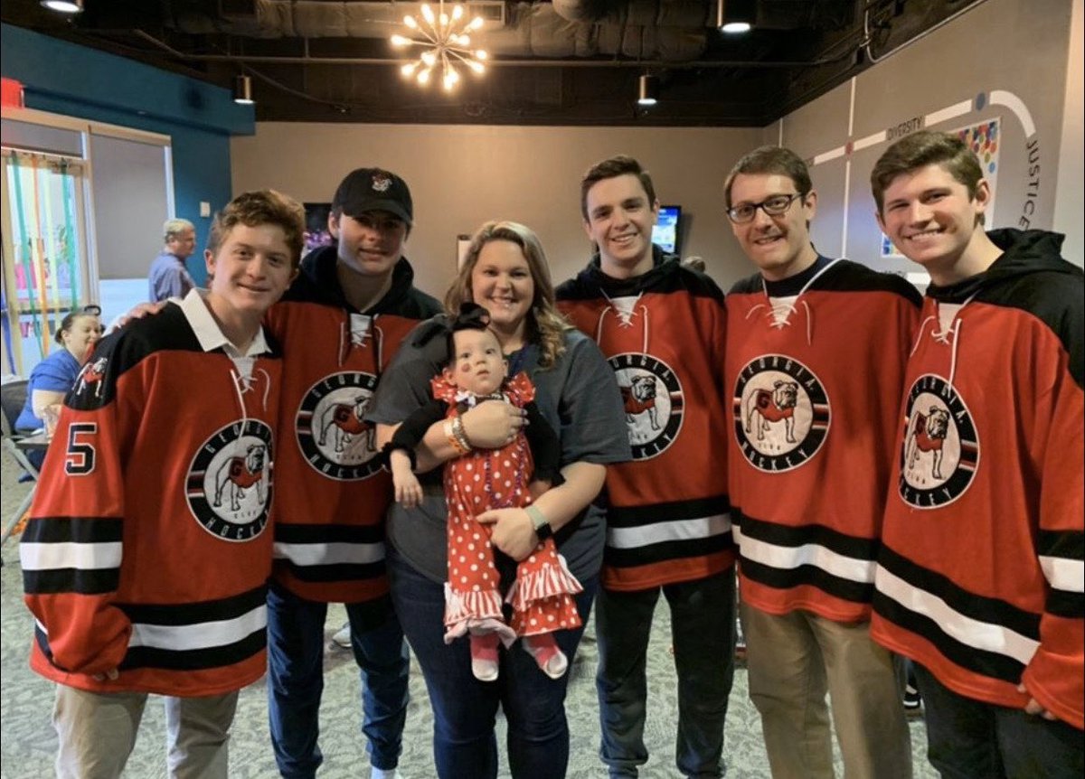 UGAHockey's tweet photo. UGA Hockey loves @UGAMiracle β€οΈWeβre honored to be a part of something so special!
#GoDawgs πΆ // #IgniteTheIce π₯ https://t.co/FjfKvN9vCs