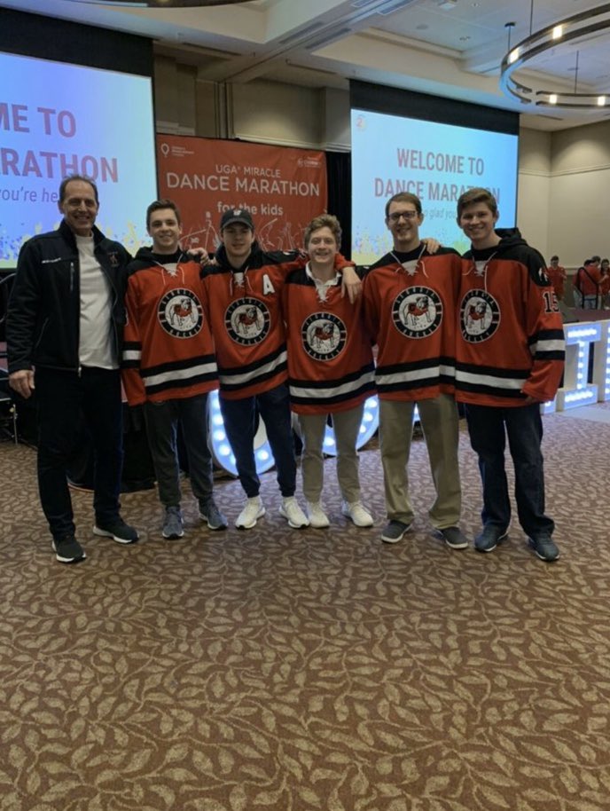 UGAHockey's tweet photo. UGA Hockey loves @UGAMiracle β€οΈWeβre honored to be a part of something so special!
#GoDawgs πΆ // #IgniteTheIce π₯ https://t.co/FjfKvN9vCs
