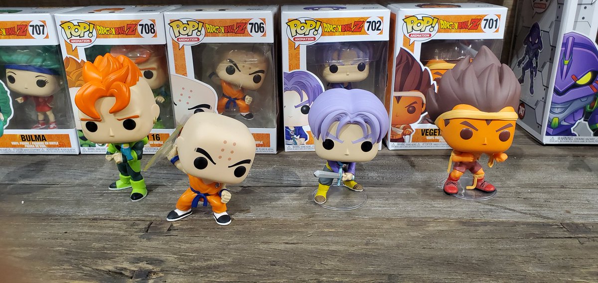AgentM's tweet photo. Dragon Ball pops! #AgentMLovesToyFair #ToyFair2020 https://t.co/JuLlawTEwA