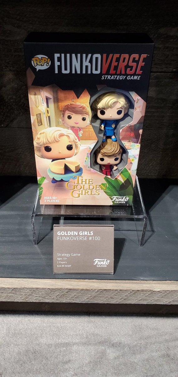 AgentM's tweet photo. Contract pops and a Funko #GoldenGirls game! #ToyFair2020 #AgentMLovesToyFair https://t.co/OePTL5BkZl