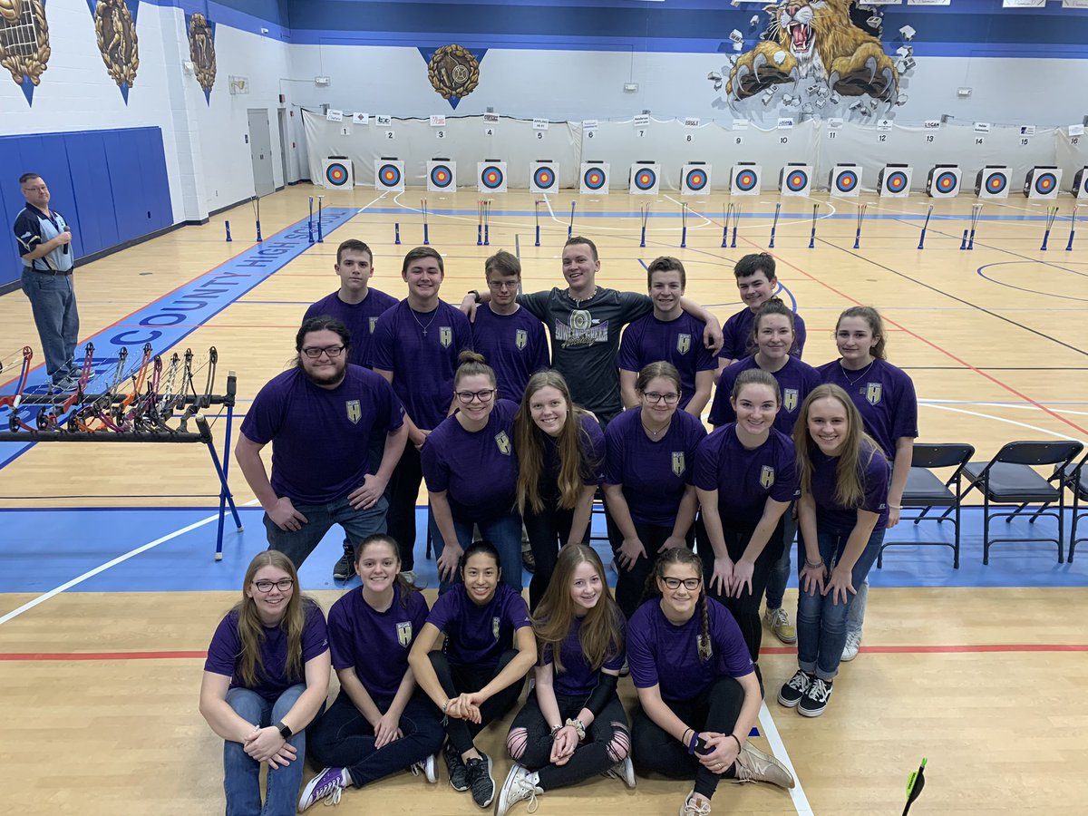 bghs_archery's tweet photo. Great job shooting today at NASP Regionals! Team score of 3291 - program high! Great Job! #aimsmallmisssmall https://t.co/u1z2OjKztk