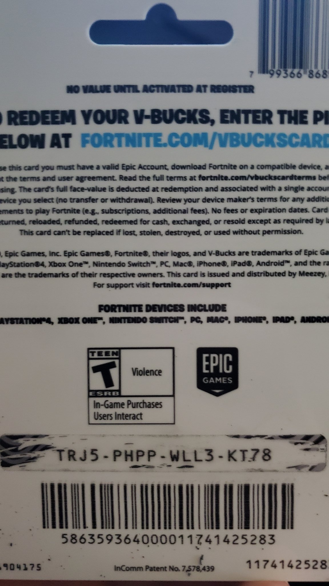 HomeOfGames on X: 1,000 V-Bucks Code! Go cop that new battle pass 💥   / X