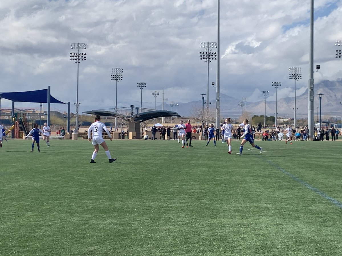 Impact2005Girls's tweet photo. Round robin wrapped up!  23 goals for and a clean sheet for Keeper Cal!    Quarters tonight as 32 teams have been reduced to the top 8.    #bluecrush @SASA_Impact https://t.co/p79nIAEXoq