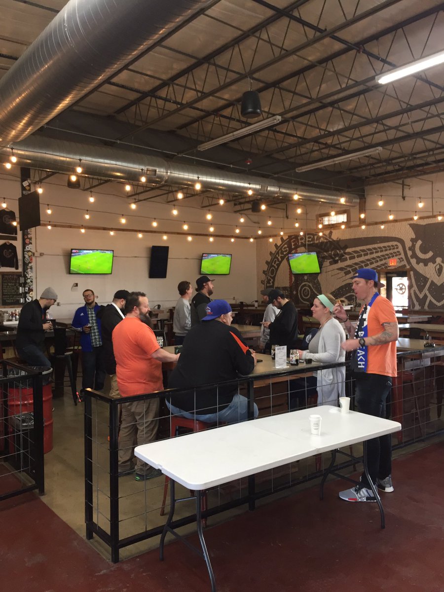 mikelarryheald's tweet photo. Your morning might have been cool, but was it brew this years batch of #hellesreal at @GrainworksBeer cool? @ThePrideNorden @ThePrideCincy https://t.co/H18V9pUc8n